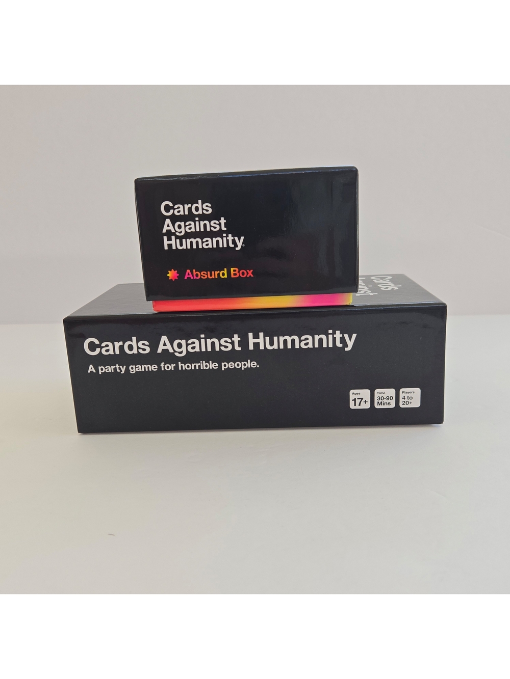 Cards Against Humanity & Absurd Box Party Card Game Sets Complete Good Condition - Picture 3 of 12